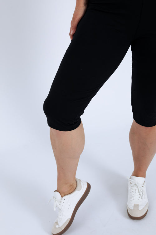 Katoenen unicolour legging-Paprika-5