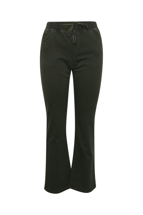 Effen rechte Jegging Lolly-Paprika-7