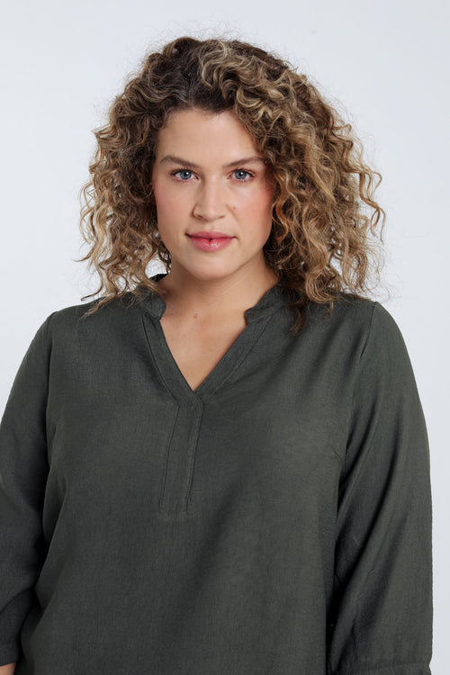Effen tuniekjurk-Paprika-3