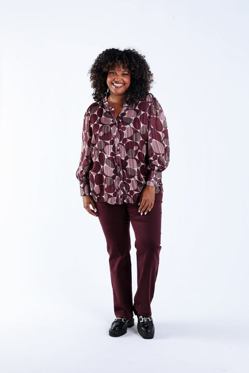 Rechte broek Mia L 32-Paprika-6