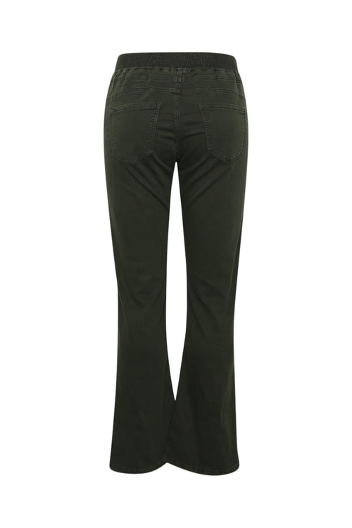 Effen rechte Jegging Lolly-Paprika-8