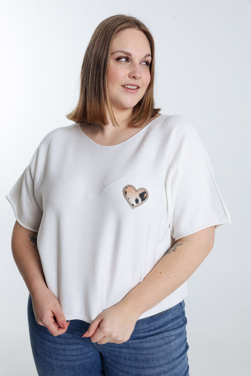 Cape-trui effen met hart        -Paprika-6