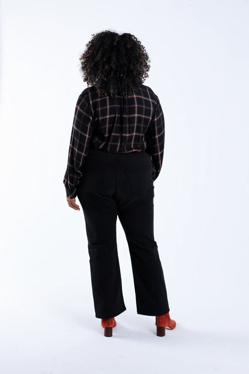 Effen rechte Jegging Lolly-Paprika-2