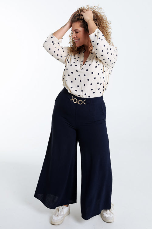 Effen culotte-broek-Paprika-9