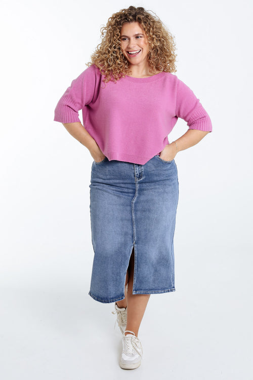 Pull uni col bateau-Paprika-7