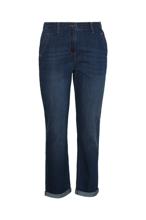 7/8 jeans met omslag-Paprika-9