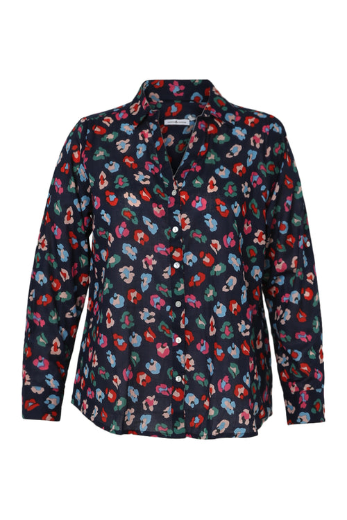 Hemd met dierenprint-Paprika-2