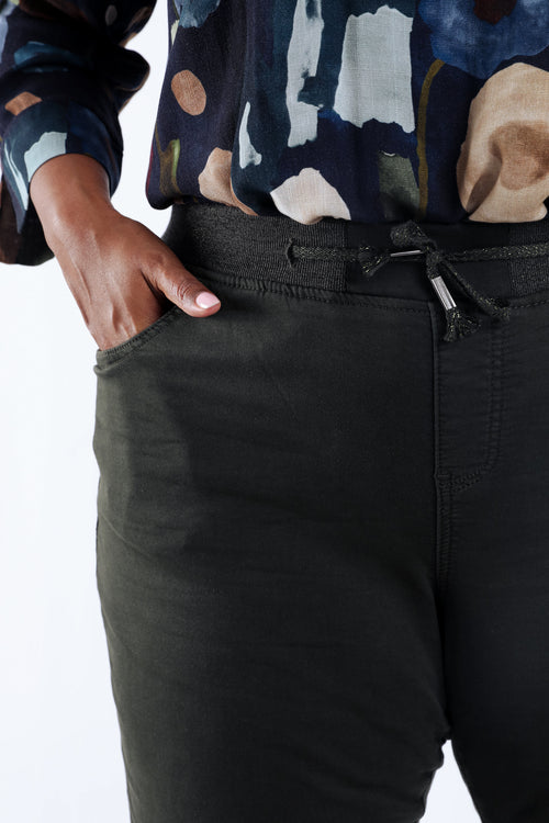 Effen rechte Jegging Lolly-Paprika-3