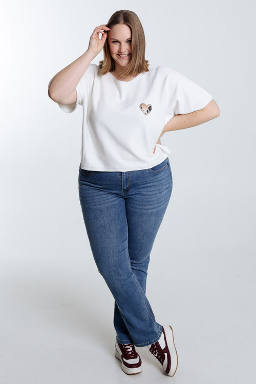 Cape-trui effen met hart        -Paprika-9