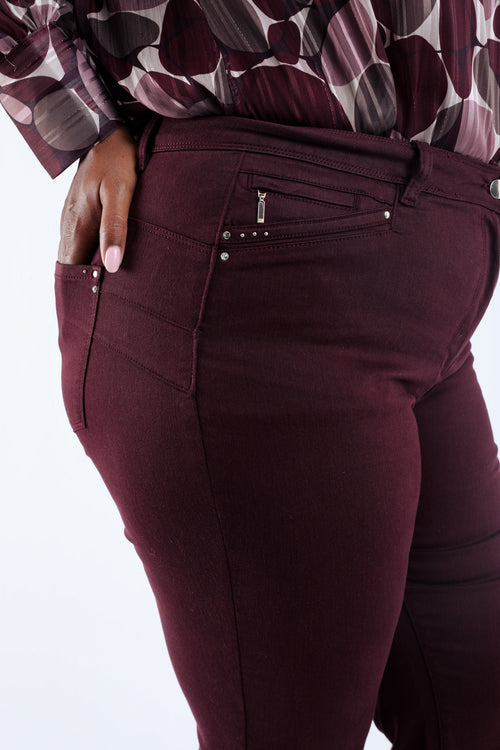 Rechte broek Mia L 32-Paprika-4