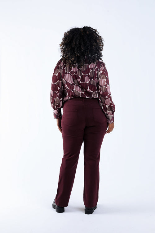 Rechte broek Mia L 32-Paprika-2