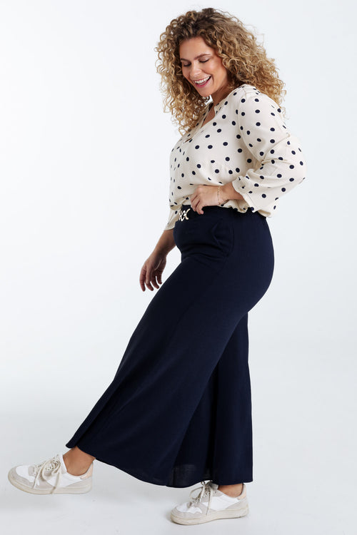 Effen culotte-broek-Paprika-8