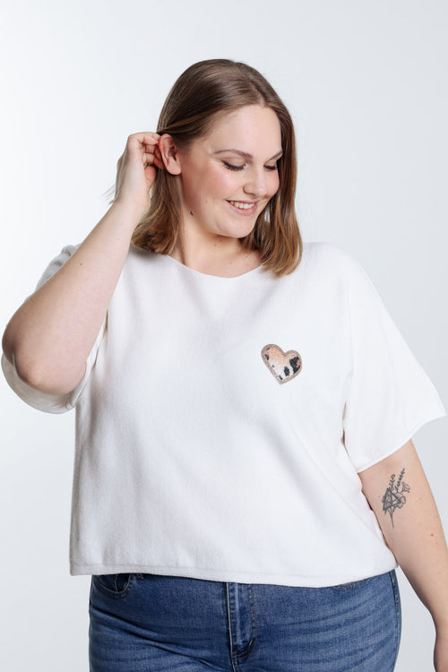 Cape-trui effen met hart        -Paprika-1