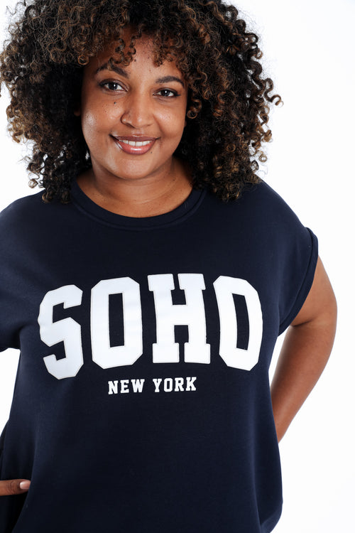 Robe t-shirt imprimé Soho-Paprika-3