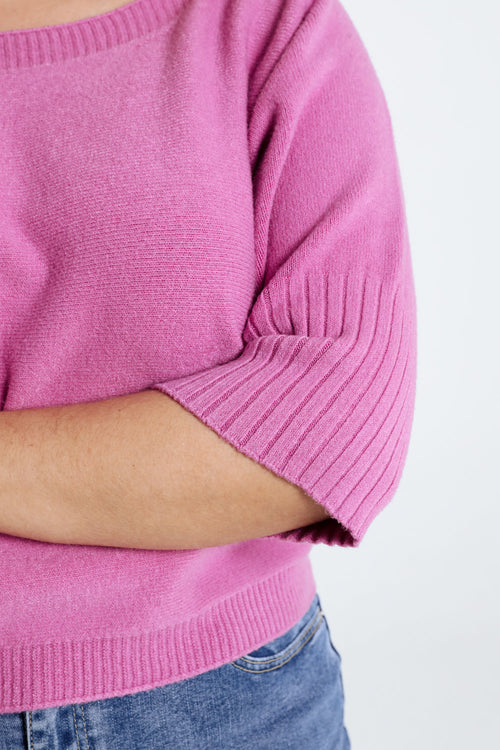 Pull uni col bateau-Paprika-3