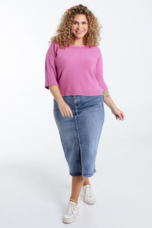 Pull uni col bateau-Paprika-8