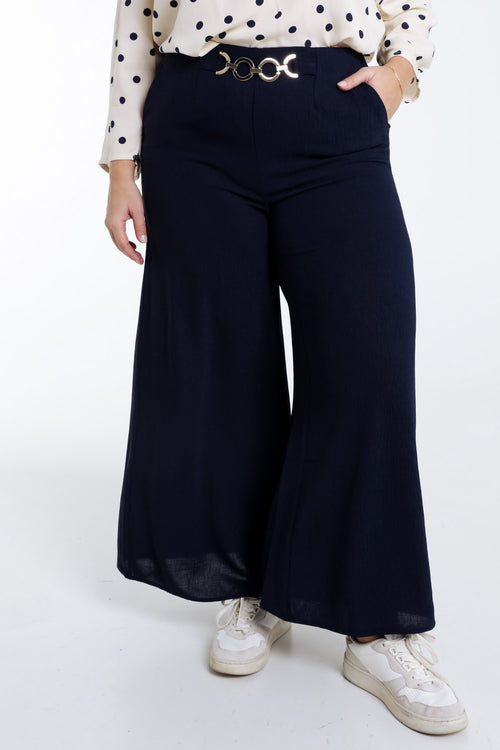 Effen culotte-broek-Paprika-1