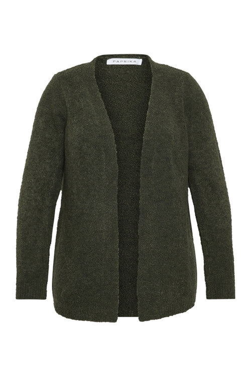 Effen gilet-Paprika-1