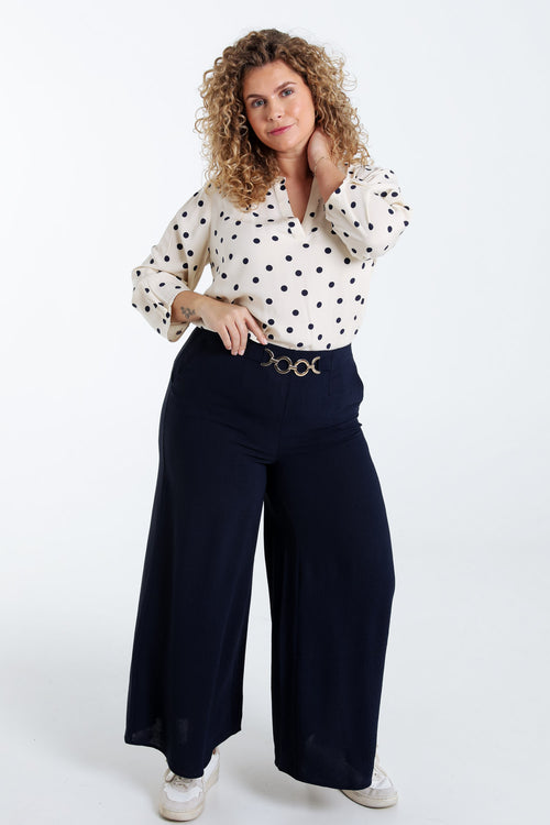 Effen culotte-broek-Paprika-7