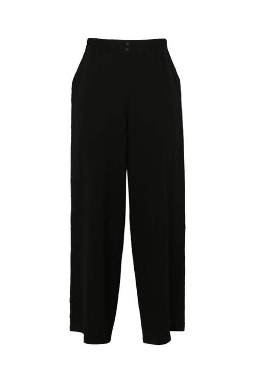 Soepele effen broek-Paprika-10