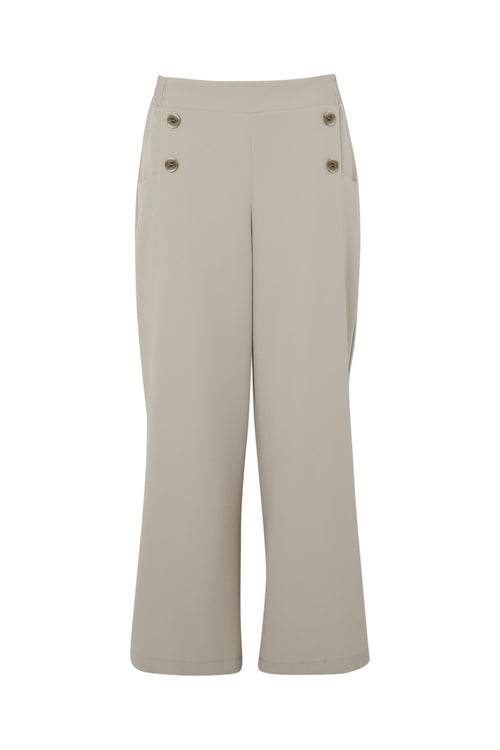 7/8 broek met sierknopen-Paprika-9