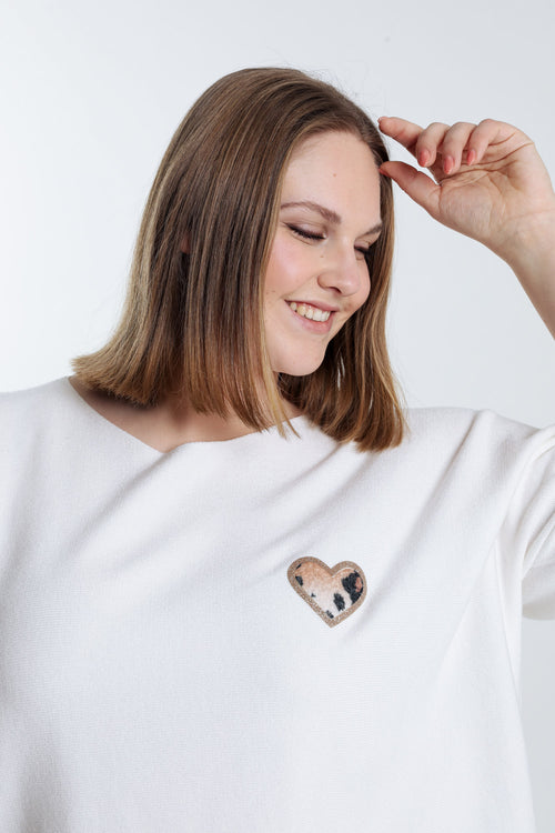 Cape-trui effen met hart        -Paprika-5