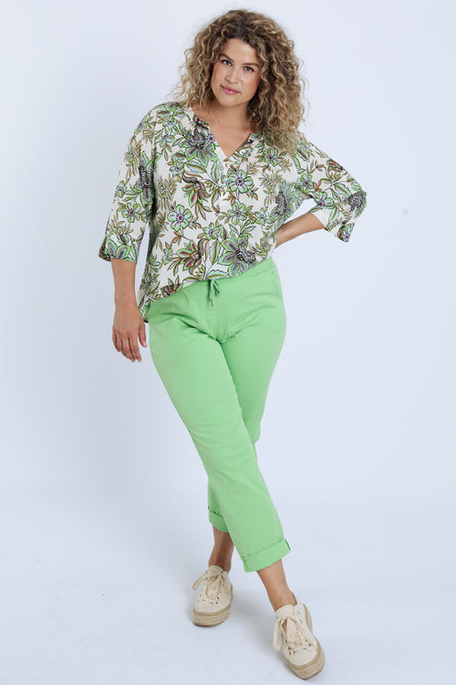 Effen 7/8-Chino-broek-Paprika-9