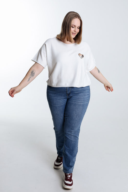 Cape-trui effen met hart        -Paprika-8