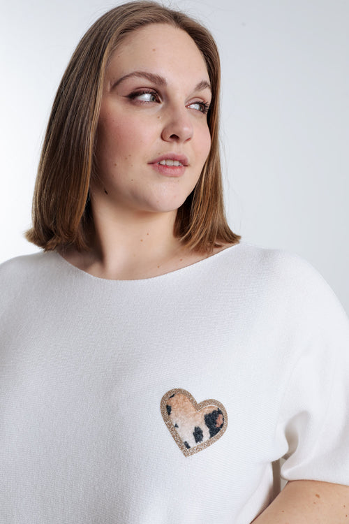 Cape-trui effen met hart        -Paprika-4