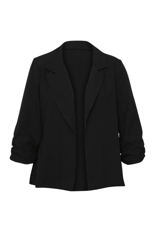 Blazer ample uni-Paprika-7