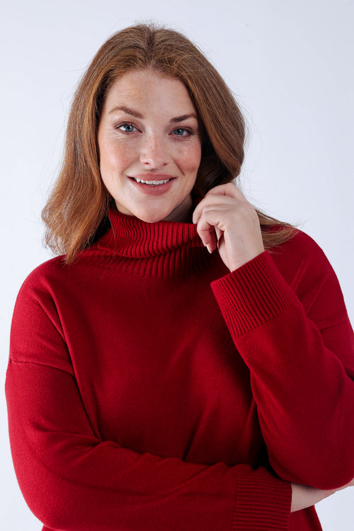 Effen trui-jurk-Paprika-2