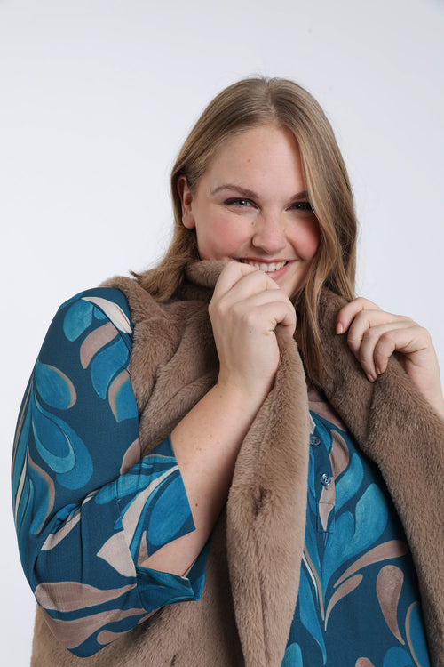 Jasje van nepbont-Paprika-1