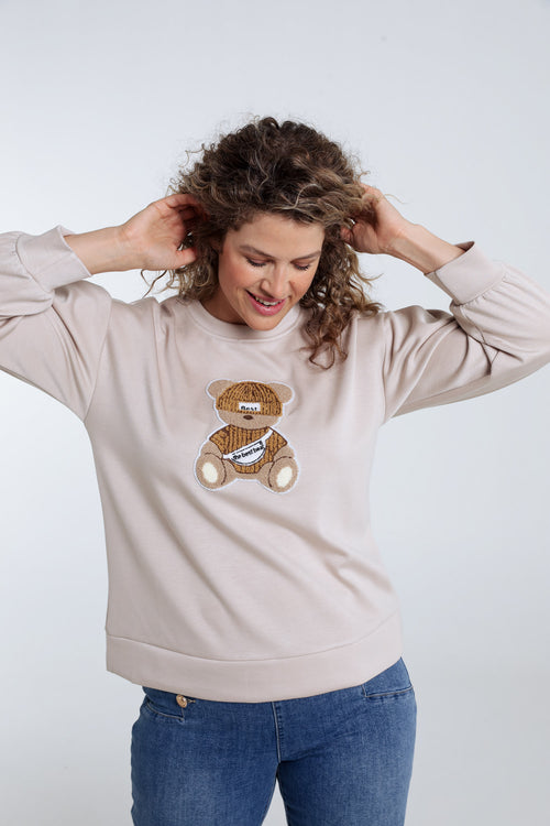 Sweater met een teddybeer-Paprika-3