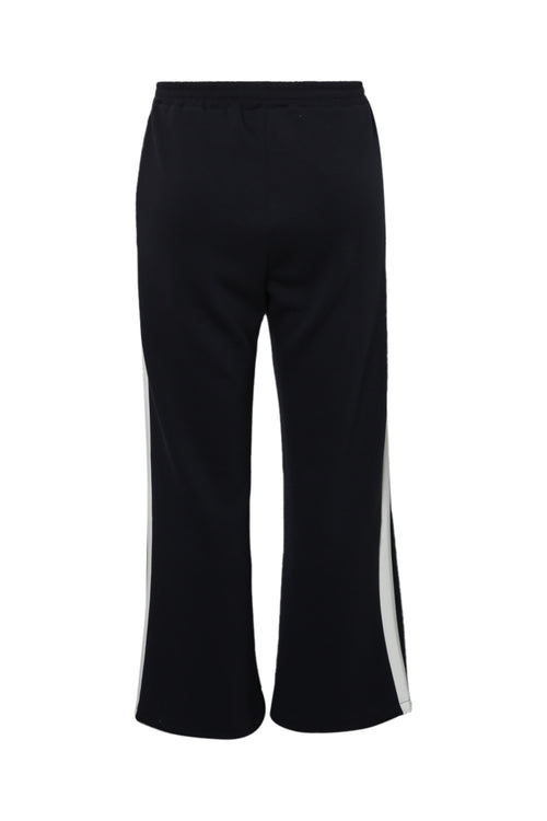 Effen joggingbroek met sportband aan de zijkant-Paprika-8