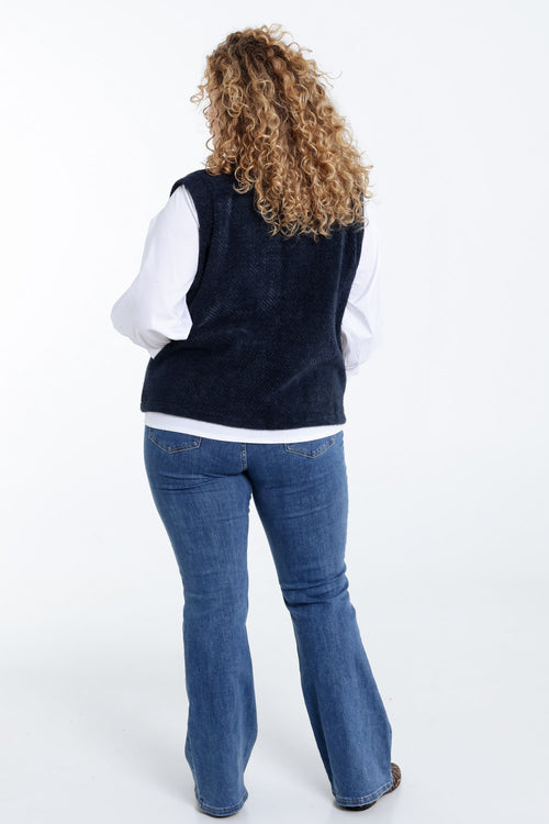 Mouwloos vest-Paprika-2