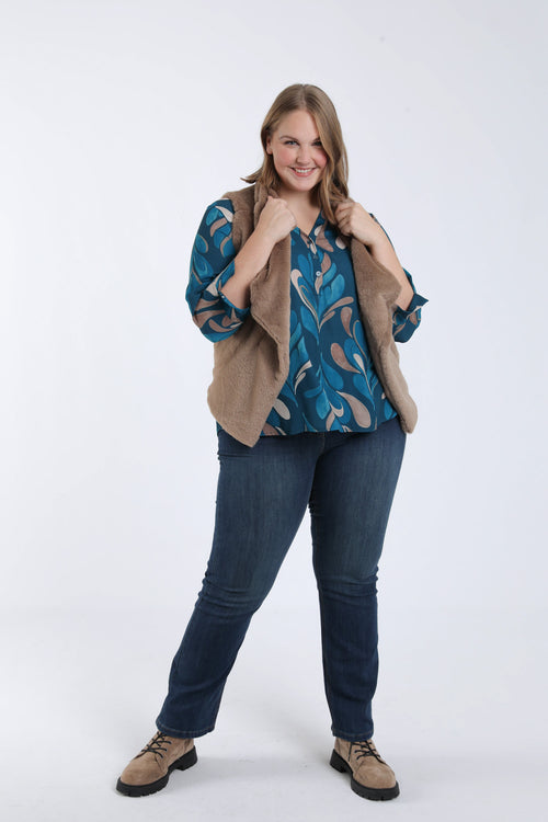 Jasje van nepbont-Paprika-4