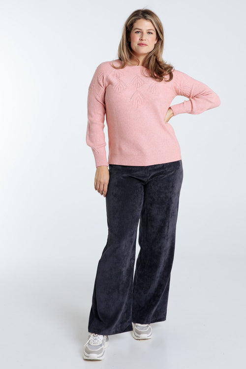 Trui met ronde hals-Paprika-8