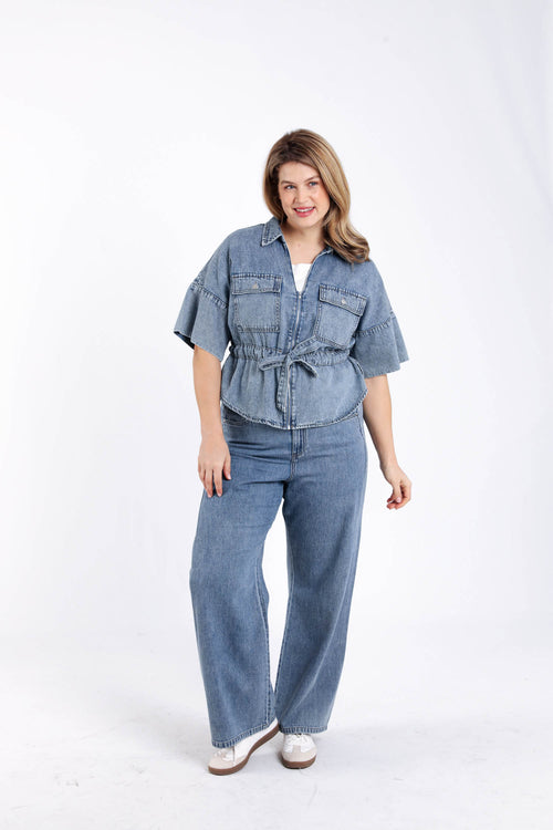 Veste en jeans-Paprika-7