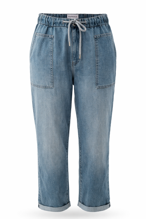 Chino broek in spijkerstof-Paprika-6