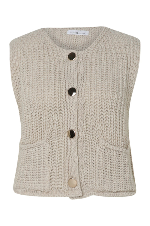 Kort effen vest-Paprika-10