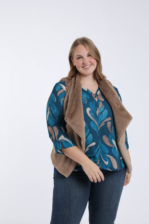 Jasje van nepbont-Paprika-1