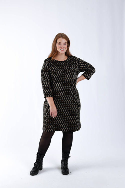 Robe jacquard-Paprika-7