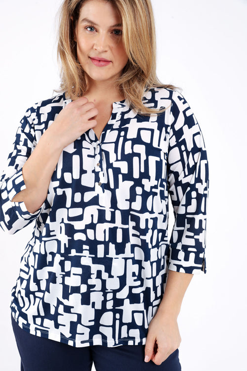 T-shirt imprimé graphique-Paprika-5