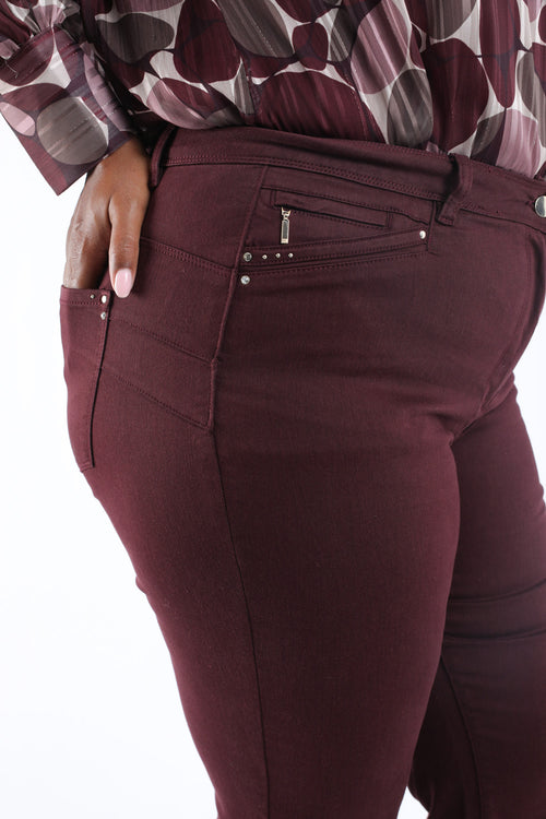 Rechte broek Mia L 32-Paprika-4