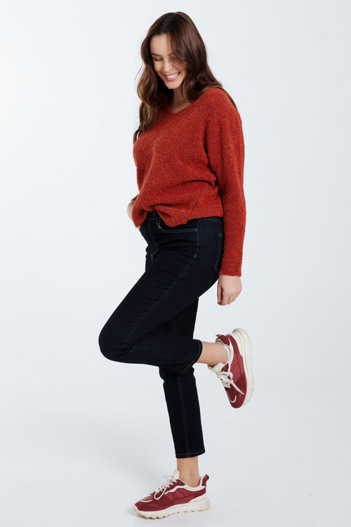 Slim 7/8-jeans 
