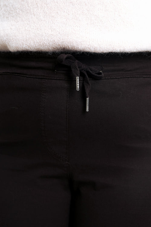 Effen lichte katoenen chino broek-Paprika-3