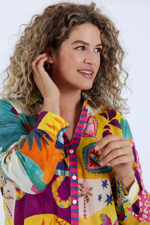 Paprika Blouse Paprika Kledij Collectie Silverstick Mens Organic