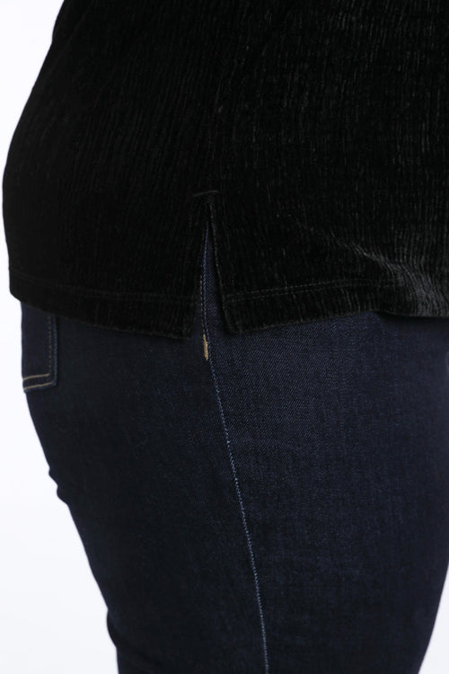 T-shirt van fluweel-Paprika-5