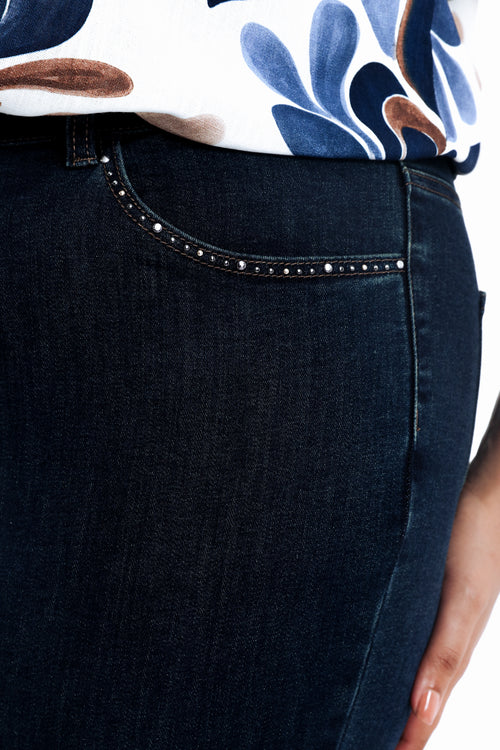 Slim fit jeans Louise L30-Paprika-3