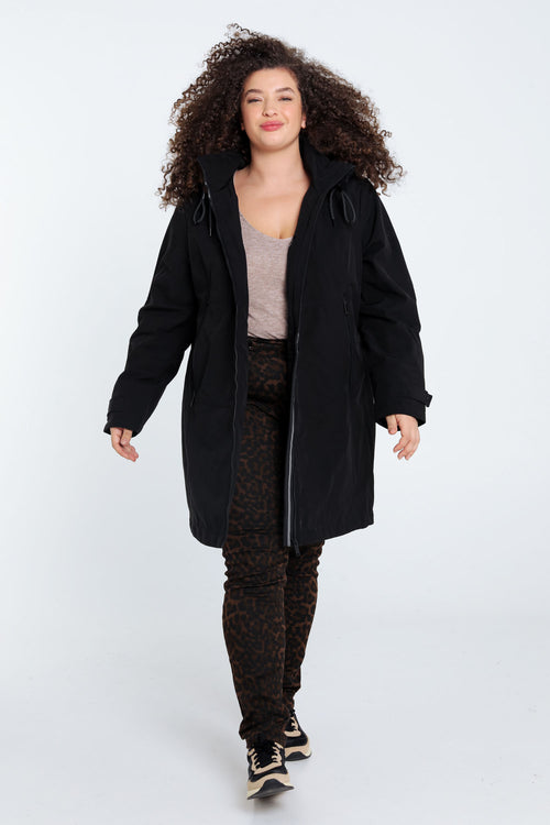 Parka met afneembare capuchon-Paprika-7